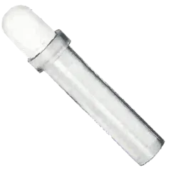 PLP1-500 - Lichtwellenleiter konvex für LED 3mm L=12,7mm