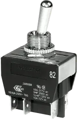 C3960BB - Toggle Switch DPDT 16A/250V Metall