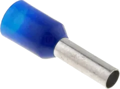 K8250BL - Aderendhülse 2,50 mm² isoliert blau L=8 VPE100