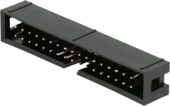 LPH34S - Wannenstiftleiste gerade 34pol