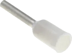 K8050WS - Aderendhülse 0,50 mm² isoliert weiß L=8 VPE100