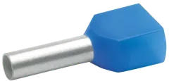 K9250BL - Aderendhülsen für 2x2,5 mm² blau VPE100