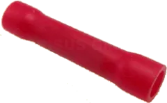 VB100 - Stoßverbinder isol. 0,5 - 1,0 mm², rot