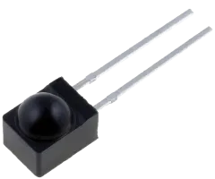 TEKT5400S - Fototransistor 920nm 70V 37° schwarz mit IR-Filter