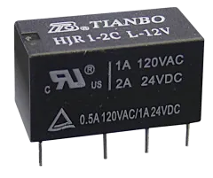 HJR1-2C-L-24VDC - Relais DPDT Uspule 24VDC