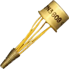 2N3609 - Dual P-channel Si Field Effect 25V Idss 3.2mA UP