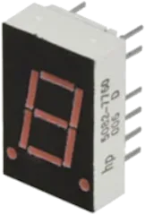 DL7760R = HP5082-7760 - 7-Segment display 11mm red