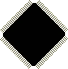 TC7107CKW - ADC 3 1/2DGT LED DVR PQFP44